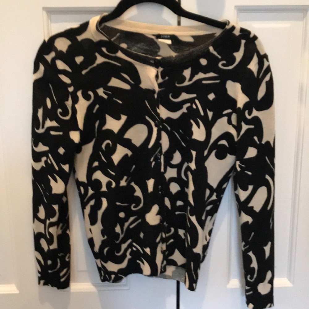 J crew cardigan sweater